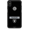 NFL Las Vegas Raiders Black Performance Series Otterbox Commuter iPhone Skin