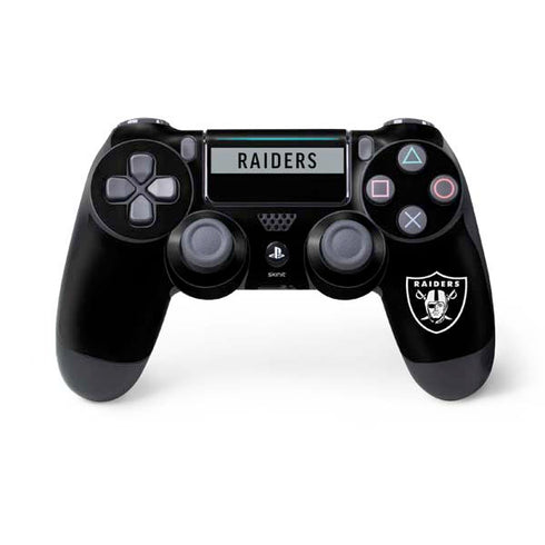 NFL Las Vegas Raiders Black Performance Series PS4 Pro/Slim Controller Skin