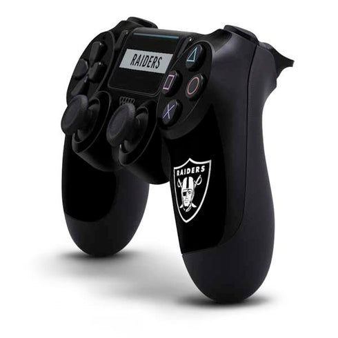 NFL Las Vegas Raiders Black Performance Series PS4 Pro/Slim Controller Skin