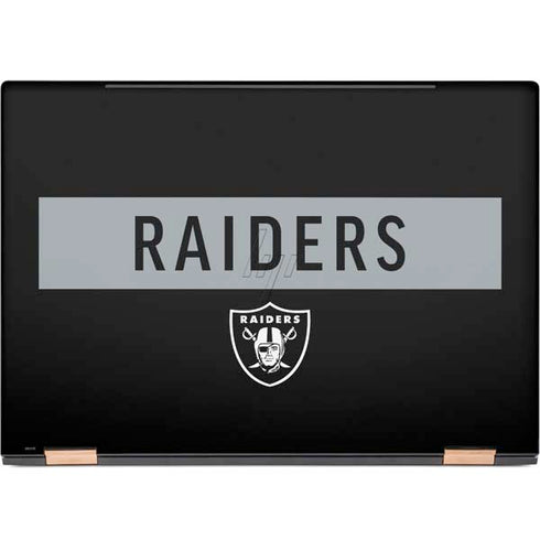 NFL Las Vegas Raiders Black Performance Series HP Spectre Skin