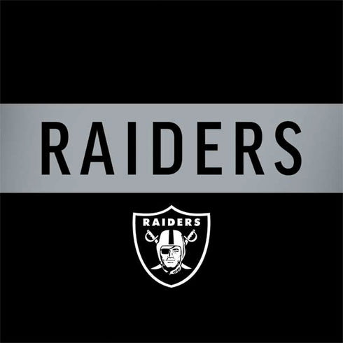 NFL Las Vegas Raiders Black Performance Series Surface Book 2 13.5in Skin