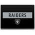 NFL Las Vegas Raiders Black Performance Series Surface Book 2 15in Skin