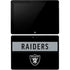 NFL Las Vegas Raiders Black Performance Series Surface Go Skin