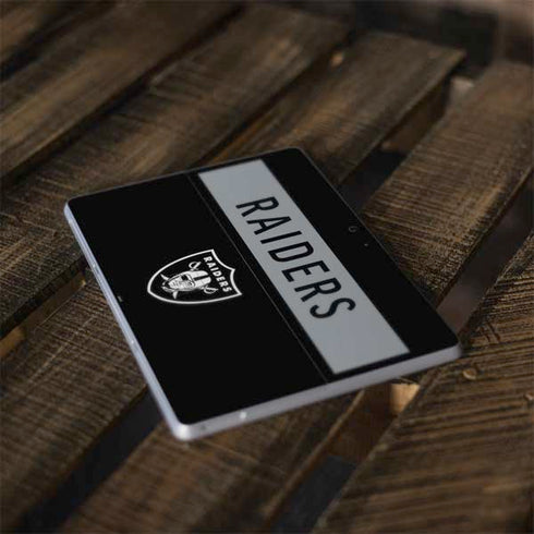 NFL Las Vegas Raiders Black Performance Series Surface Go Skin