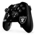 NFL Las Vegas Raiders Black Performance Series Xbox One Elite Controller Skin