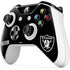 NFL Las Vegas Raiders Black Performance Series Xbox One S Controller Skin