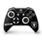 NFL Las Vegas Raiders Black Performance Series Xbox One S Controller Skin