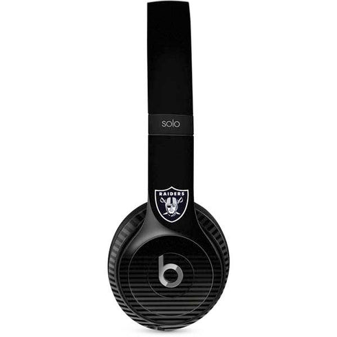 NFL Las Vegas Raiders Breakaway Beats Solo 2 Wired Skin