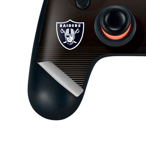 NFL Las Vegas Raiders Breakaway Google Stadia Controller Skin