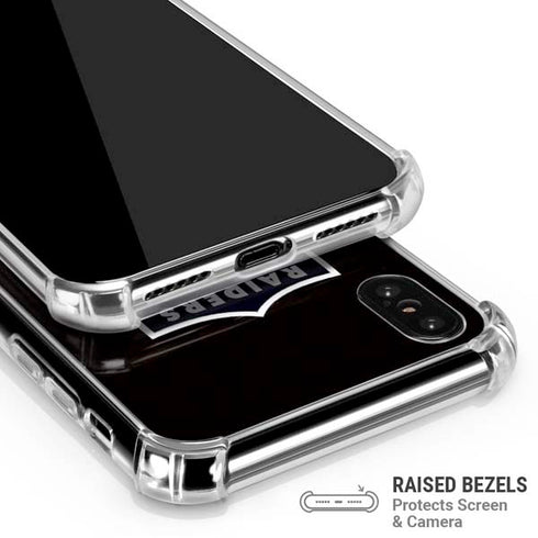 NFL Las Vegas Raiders Breakaway iPhone X/XS Clear Case