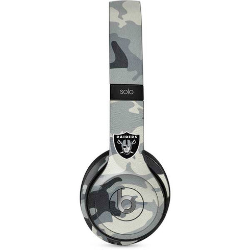 NFL Las Vegas Raiders Camo Beats Solo 2 Wired Skin