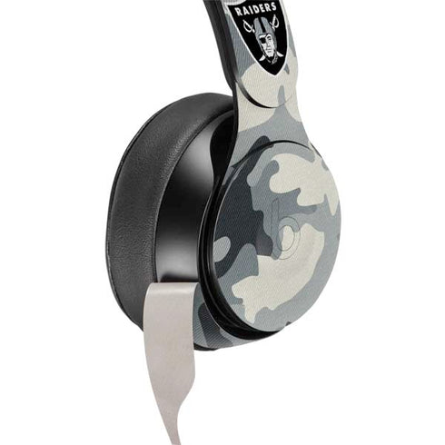NFL Las Vegas Raiders Camo Beats Solo Pro Skin
