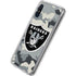 NFL Las Vegas Raiders Camo Galaxy A10e Clear Case