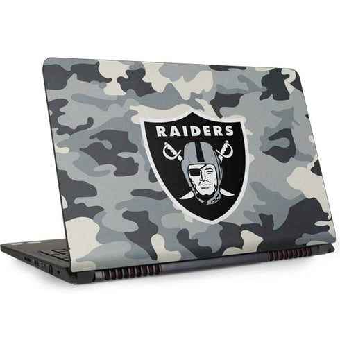 NFL Las Vegas Raiders Camo Dell Inspiron Skin
