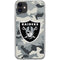 NFL Las Vegas Raiders Camo iPhone 11 Clear Case