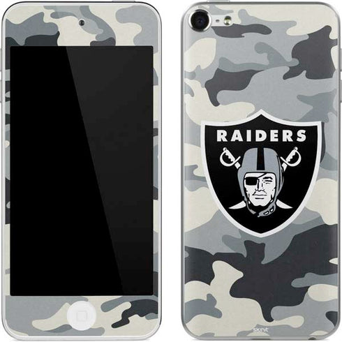 NFL Las Vegas Raiders Camo Apple iPod Skin