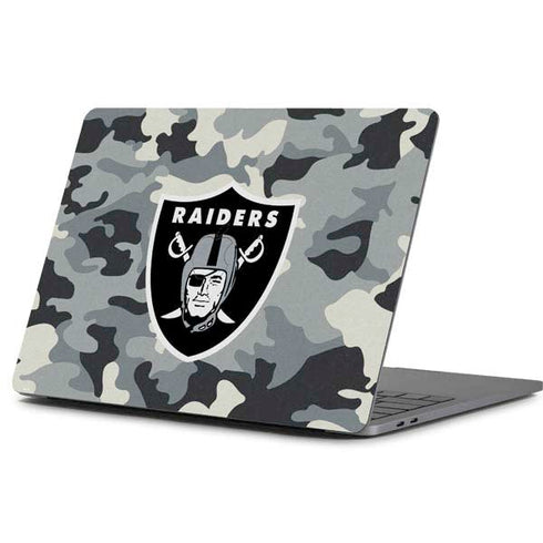 NFL Las Vegas Raiders Camo Apple MacBook Pro 13-inch Skin