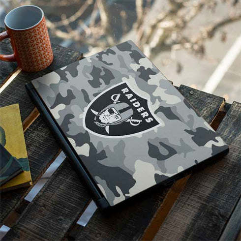NFL Las Vegas Raiders Camo MSI GS65 Stealth Laptop Skin