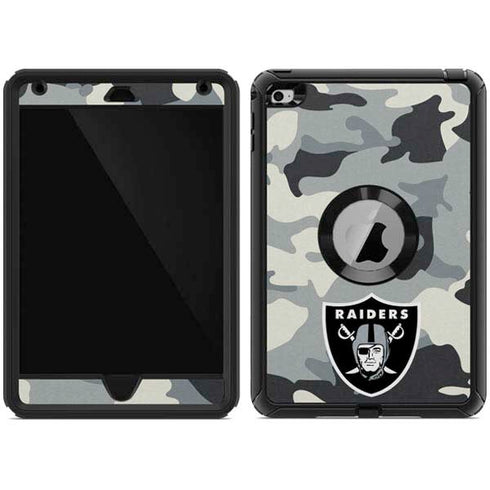 NFL Las Vegas Raiders Camo Otterbox Defender iPad Skin