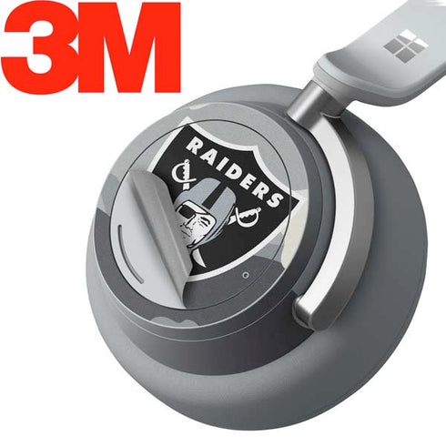 NFL Las Vegas Raiders Camo Surface Headphones Skin