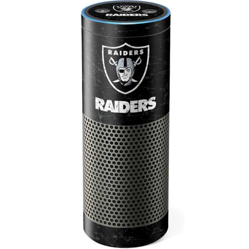 NFL Las Vegas Raiders Distressed Amazon Echo Skin