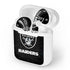 NFL Las Vegas Raiders Distressed Apple AirPods Skin