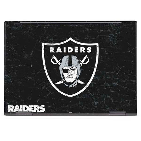 NFL Las Vegas Raiders Distressed HP Envy Skin