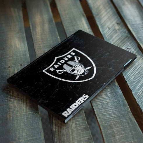 NFL Las Vegas Raiders Distressed HP Envy Skin