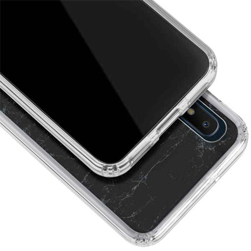NFL Las Vegas Raiders Distressed Galaxy A10e Clear Case