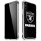 NFL Las Vegas Raiders Distressed iPhone X/XS Clear Case