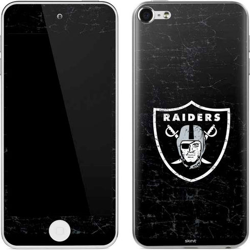 NFL Las Vegas Raiders Distressed Apple iPod Skin