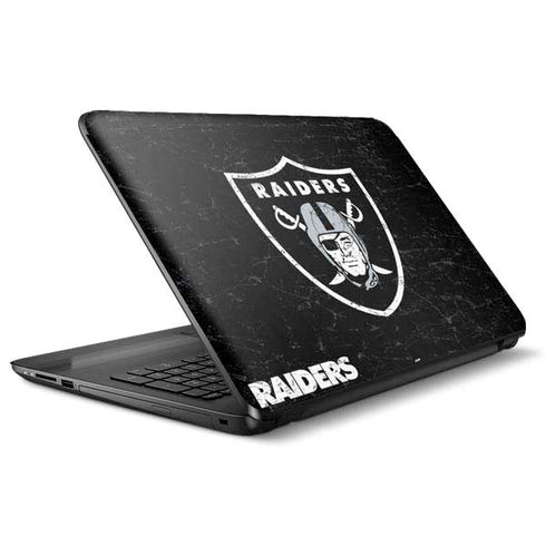 NFL Las Vegas Raiders Distressed HP Notebook Skin