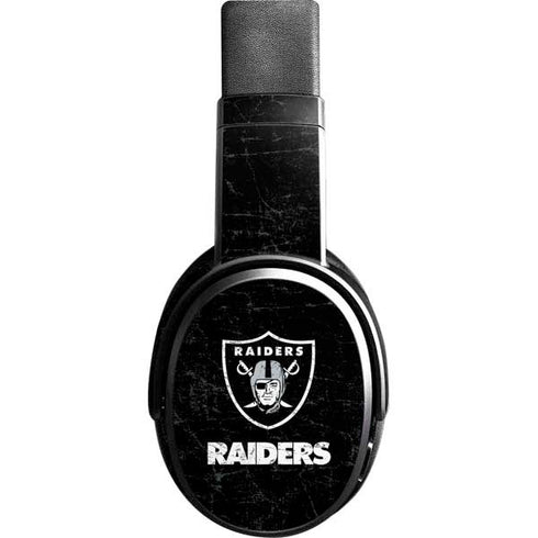 NFL Las Vegas Raiders Distressed Skullcandy Crusher Wireless Skin
