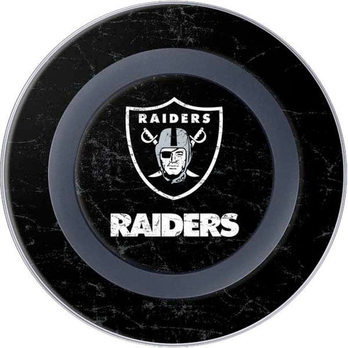 NFL Las Vegas Raiders Distressed Wireless Charger Skin