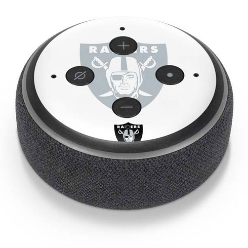 NFL Las Vegas Raiders Double Vision Amazon Echo Dot Skin
