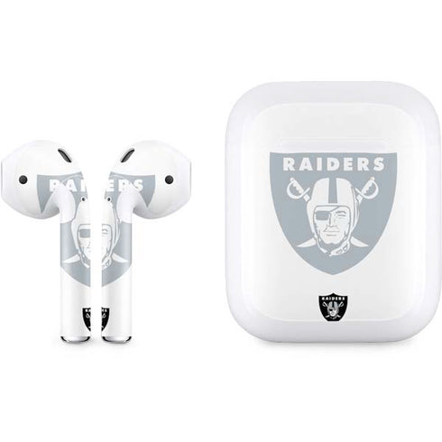 NFL Las Vegas Raiders Double Vision Apple AirPods Skin