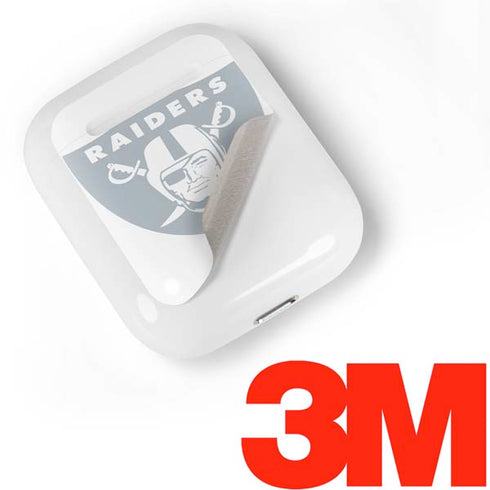 NFL Las Vegas Raiders Double Vision Apple AirPods Skin
