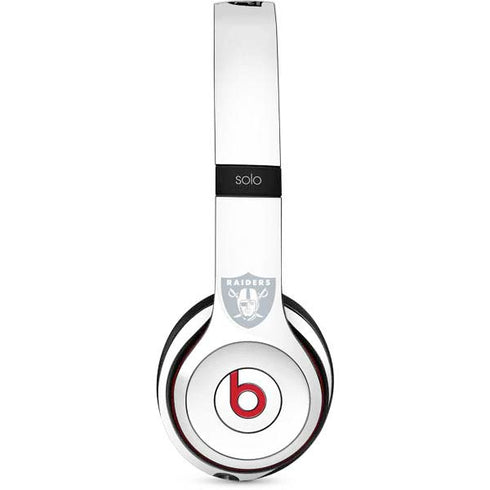 NFL Las Vegas Raiders Double Vision Beats Solo 2 Wireless Skin