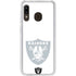 NFL Las Vegas Raiders Double Vision Galaxy A20 Clear Case