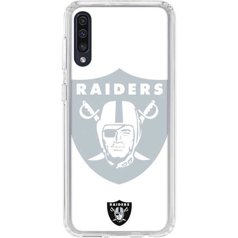 NFL Las Vegas Raiders Double Vision Galaxy A50 Clear Case