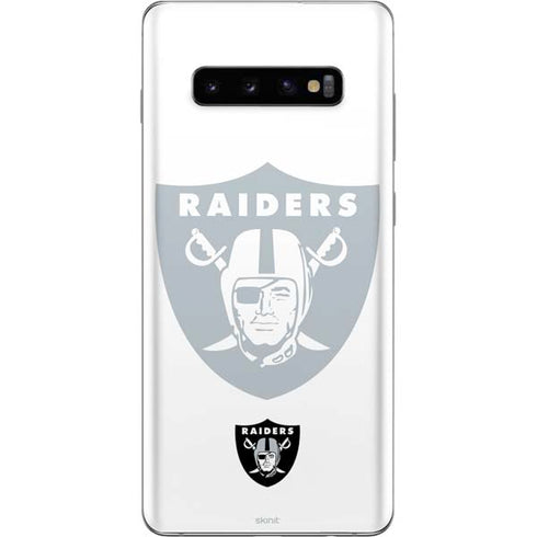 NFL Las Vegas Raiders Double Vision Galaxy S10 Plus Skin