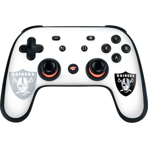 NFL Las Vegas Raiders Double Vision Google Stadia Controller Skin