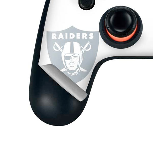 NFL Las Vegas Raiders Double Vision Google Stadia Controller Skin