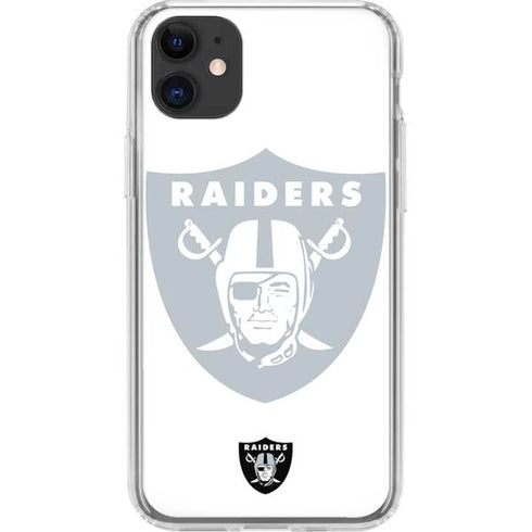 NFL Las Vegas Raiders Double Vision iPhone 11 Clear Case