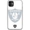 NFL Las Vegas Raiders Double Vision iPhone 11 Clear Case