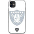 NFL Las Vegas Raiders Double Vision iPhone 11 Clear Case