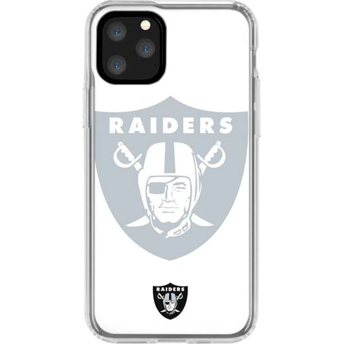 NFL Las Vegas Raiders Double Vision iPhone 11 Pro Clear Case