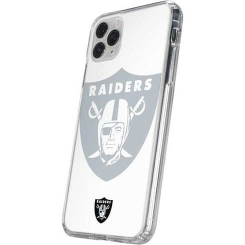 NFL Las Vegas Raiders Double Vision iPhone 11 Pro Clear Case