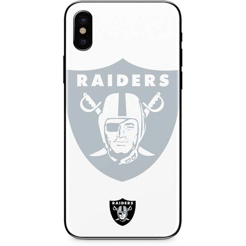 NFL Las Vegas Raiders Double Vision iPhone XS Max Skin
