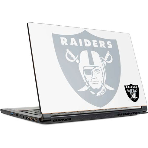 NFL Las Vegas Raiders Double Vision MSI GS65 Stealth Laptop Skin
